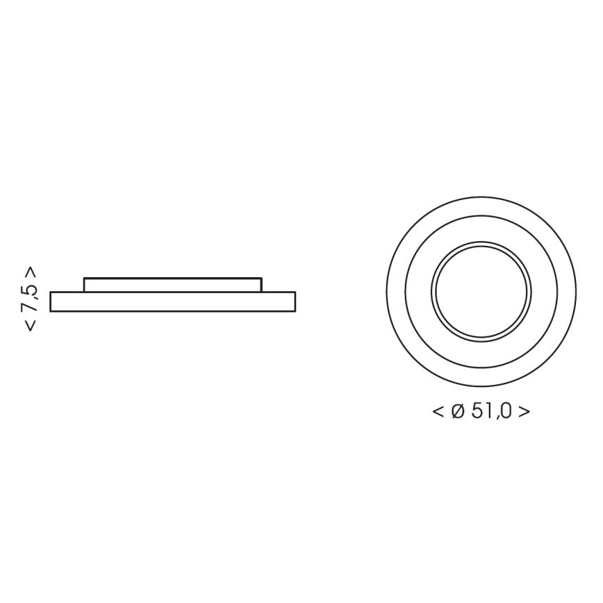 BRILAGI - LED Dětské stropní svítidlo ASTRO LED/80W/230V 3000/4500/6000K pr. 51 cm