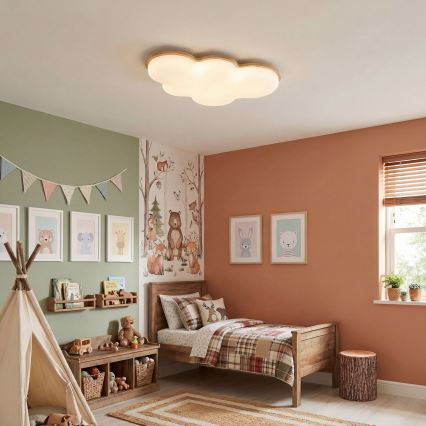 Brilagi - LED Dětské stropní svítidlo CLOUD LED/54W/230V bílá