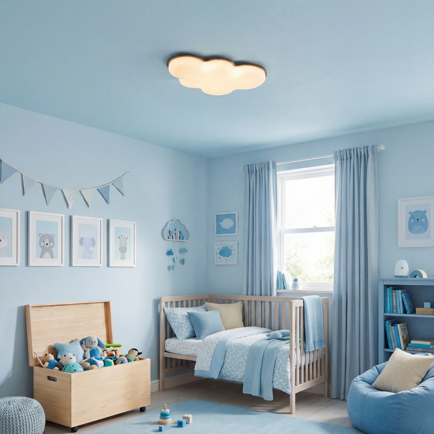 Brilagi - LED Dětské stropní svítidlo CLOUD LED/54W/230V bílá