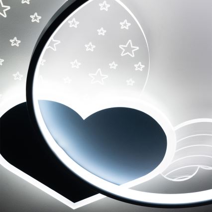 Brilagi - LED Dětské stropní svítidlo LOVE LED/48W/230V 3000/4500/6000K modrá