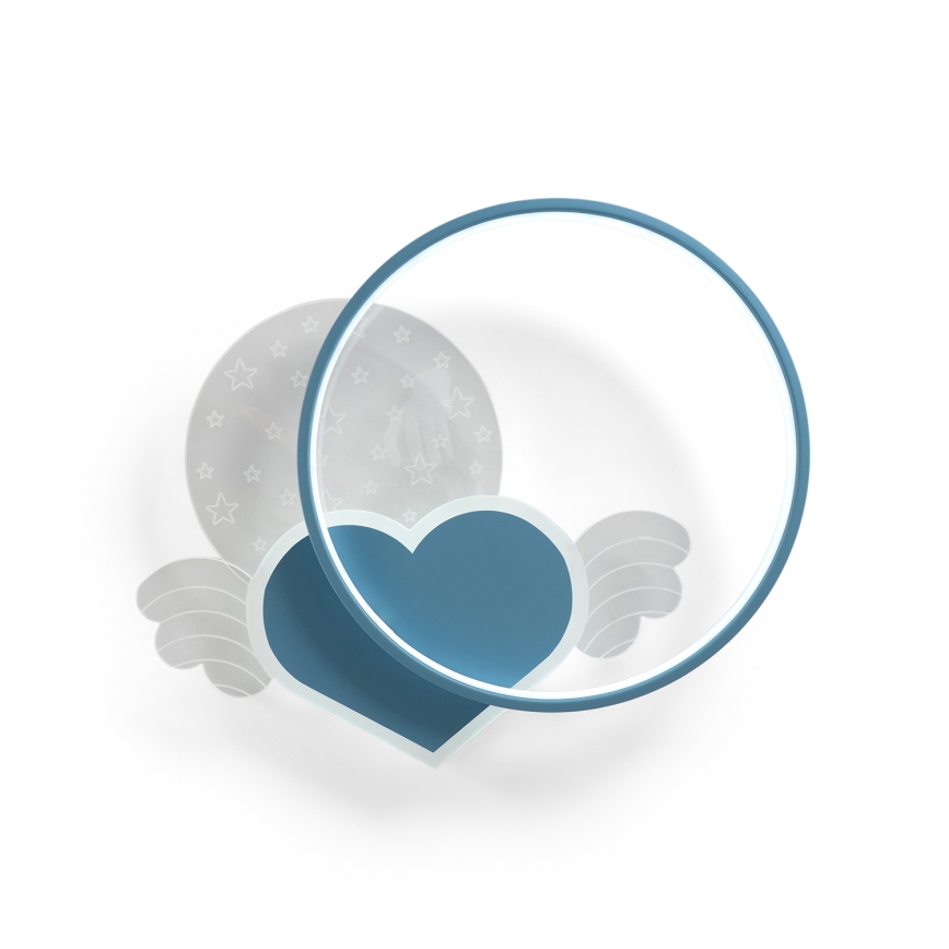 Brilagi - LED Dětské stropní svítidlo LOVE LED/48W/230V 3000/4500/6000K modrá