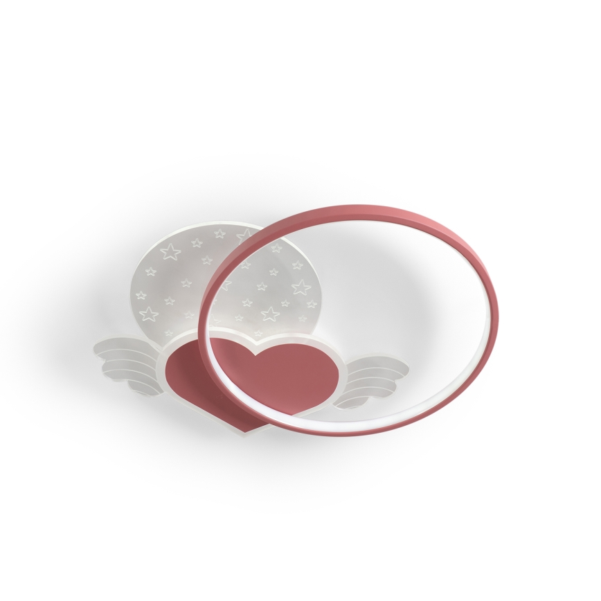 Brilagi - LED Dětské stropní svítidlo LOVE LED/48W/230V 3000/4500/6000K růžová