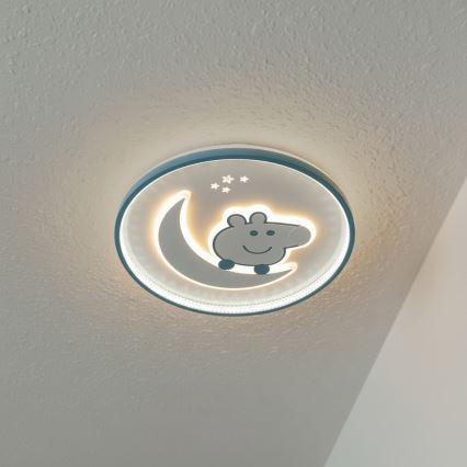 Brilagi - LED Dětské stropní svítidlo PIGGY LED/70W/230V 3000/4500/6000K pr. 45 cm