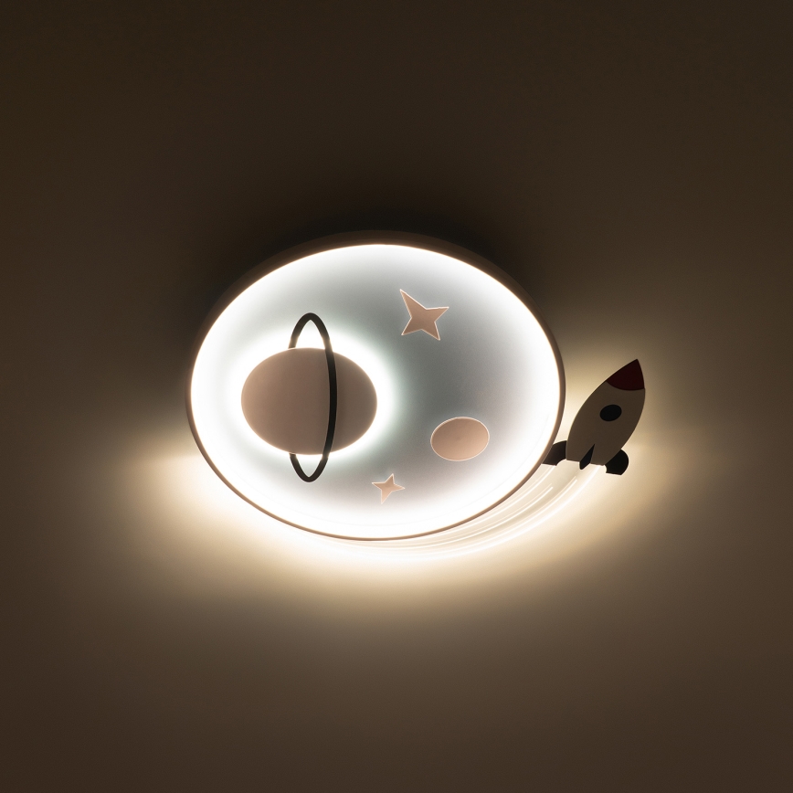 Brilagi - LED Dětské stropní svítidlo STARSHIP LED/64W/230V 3000/4500/6000K modrá