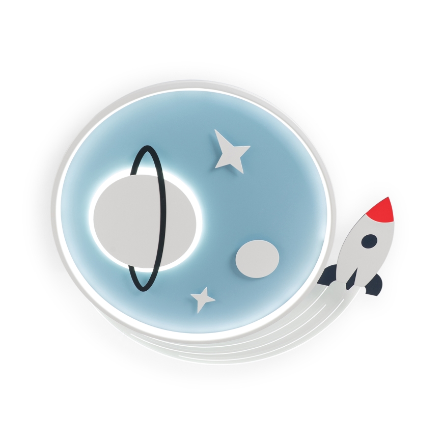 Brilagi - LED Dětské stropní svítidlo STARSHIP LED/64W/230V 3000/4500/6000K modrá