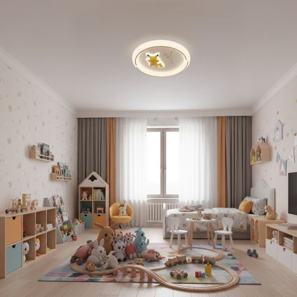 Brilagi - LED Dětské stropní svítidlo THUNDER LED/90W/230V 3000/4500/6000K pr. 50 cm