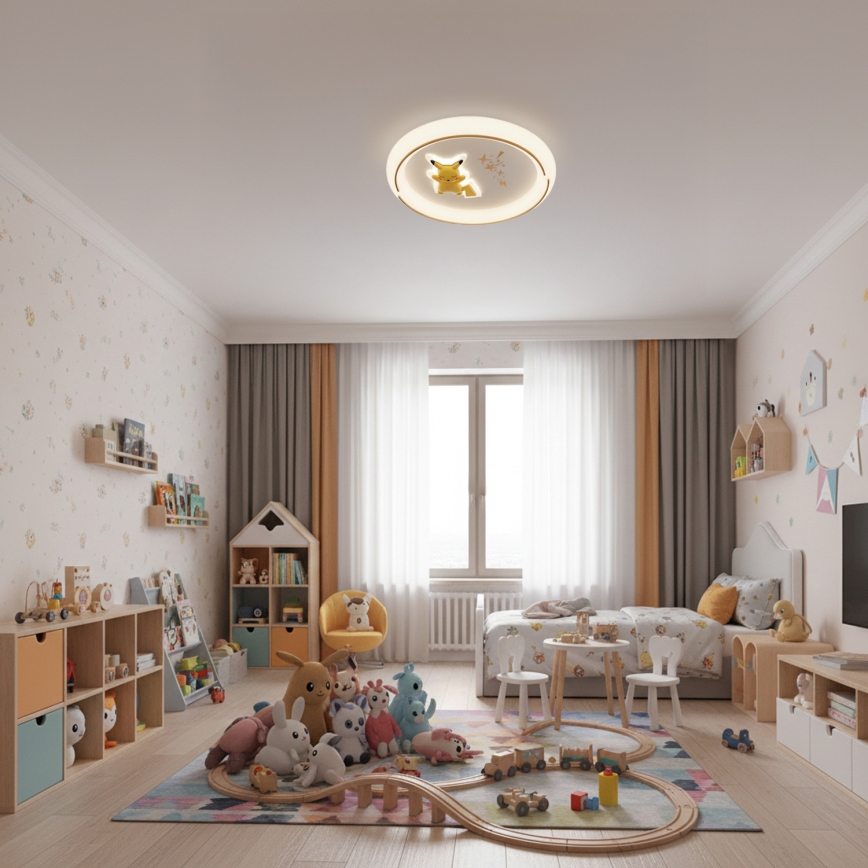 Brilagi - LED Dětské stropní svítidlo THUNDER LED/90W/230V 3000/4500/6000K pr. 50 cm