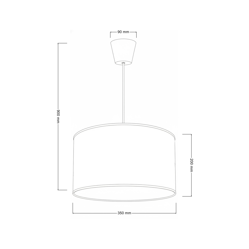 Brilagi - LED Dětský lustr na lanku BOBO 1xE27/60W/230V pr. 35 cm bílá/zvířátka