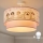 Brilagi - LED Dětský přisazený lustr BOBO 1xE27/60W/230V pr. 40 cm růžová/víly