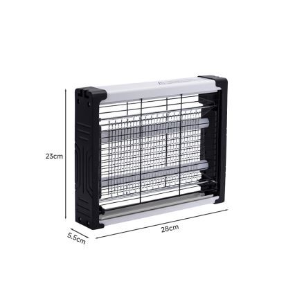 Brilagi - LED Elektrický lapač hmyzu UV 2xLED/2W/230V 20 m2
