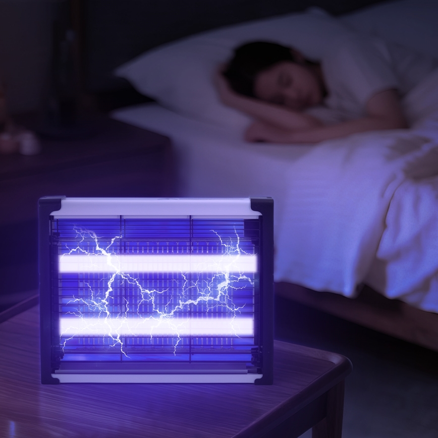 Brilagi - LED Elektrický lapač hmyzu UV 2xLED/7,5W/230V 90 m2