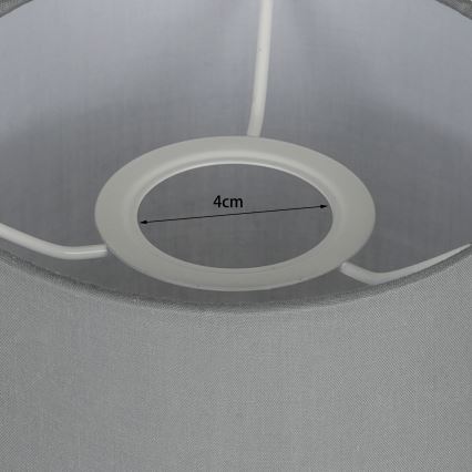 Brilagi - LED Flexibilní nástěnná lampa NUBILA 1xE27/25W/230V + LED/3W mosaz/světle šedá