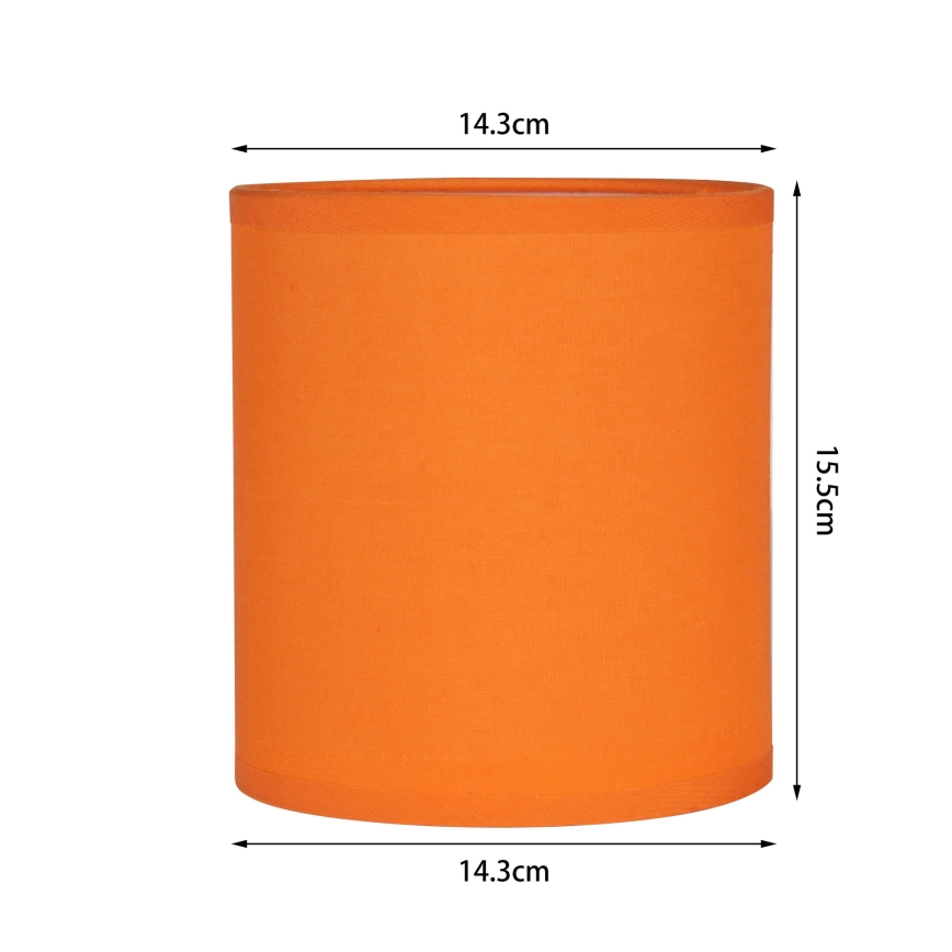 Brilagi - LED Flexibilní nástěnná lampa NUBILA 1xE27/25W/230V + LED/3W matný chrom/oranžová
