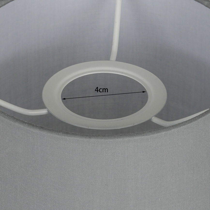 Brilagi - LED Flexibilní nástěnná lampa NUBILA 1xE27/25W/230V + LED/3W matný chrom/světle šedá