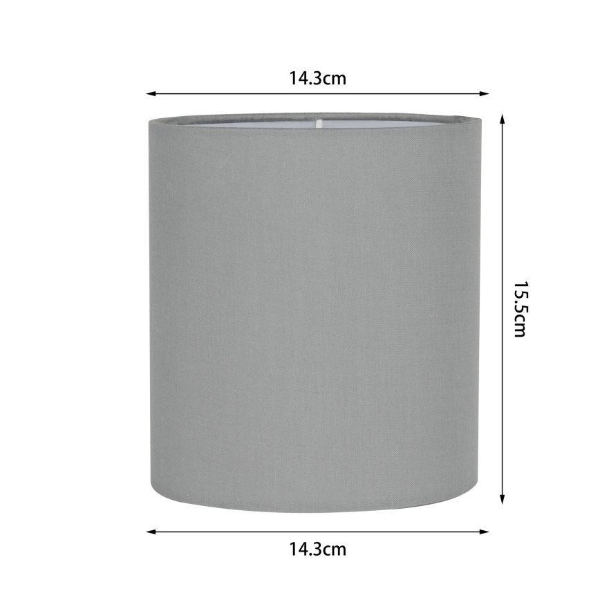 Brilagi - LED Flexibilní nástěnná lampa NUBILA 1xE27/25W/230V + LED/3W matný chrom/světle šedá