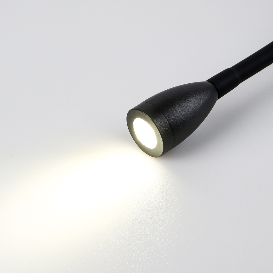 Brilagi - LED Flexibilní nástěnná lampa MAYA Double LED/4W/230V + LED/3W černá