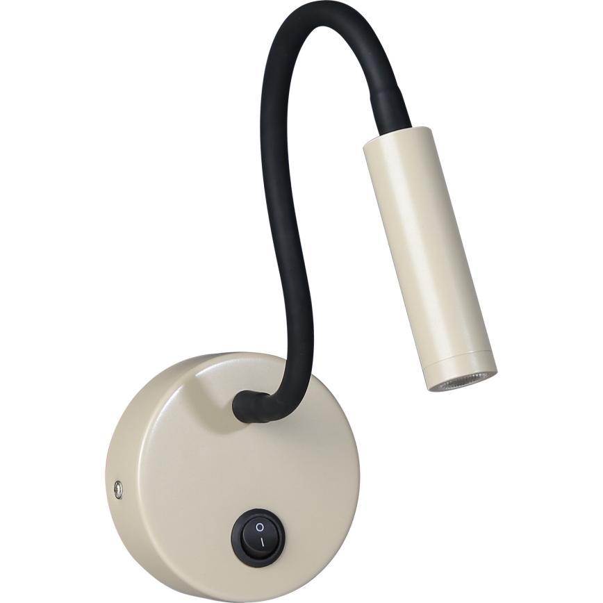 Brilagi - LED Flexibilní nástěnná lampa MAYA LED/3W/230V 4000K béžová