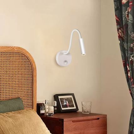 Brilagi - LED Flexibilní nástěnná lampa MAYA LED/3W/230V 4000K bílá