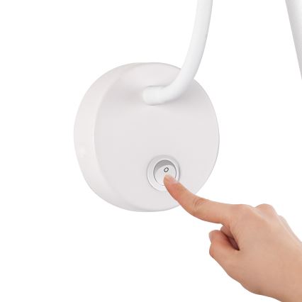 Brilagi - LED Flexibilní nástěnná lampa MAYA LED/3W/230V 4000K bílá