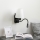 Brilagi - LED Flexibilní nástěnná lampa NUBILA 1xE27/25W/230V + LED/3W černá/bílá