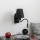 Brilagi - LED Flexibilní nástěnná lampa NUBILA 1xE27/25W/230V + LED/3W černá