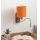 Brilagi - LED Flexibilní nástěnná lampa NUBILA 1xE27/25W/230V + LED/3W matný chrom/oranžová