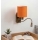 Brilagi - LED Flexibilní nástěnná lampa NUBILA 1xE27/25W/230V + LED/3W mosaz/oranžová