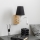 Brilagi - LED Flexibilní nástěnná lampa NUBILA WOOD 1xE27/25W/230V + LED/3W dub/černá