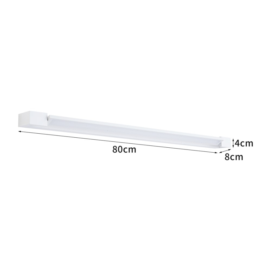 BRILAGI - LED Koupelnové osvětlení zrcadla AQUA LINE LED/20W/230V 80 cm IP44 bílá CRI 90