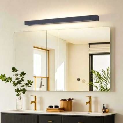 BRILAGI - LED Koupelnové osvětlení zrcadla AQUA LINE LED/20W/230V 80 cm IP44 černá CRI 90