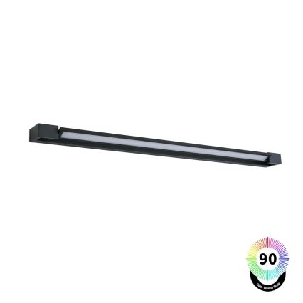 BRILAGI - LED Koupelnové osvětlení zrcadla AQUA LINE LED/28W/230V 100 cm IP44 černá CRI 90