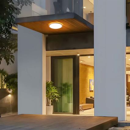 Brilagi - LED Koupelnové stropní svítidlo ULTRA SLIM LED/12W/230V pr.22,5 cm rose gold IP54