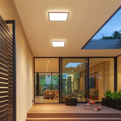 Brilagi - LED Koupelnové stropní svítidlo ULTRA SLIM LED/18W/230V 30x30 cm rose gold IP54