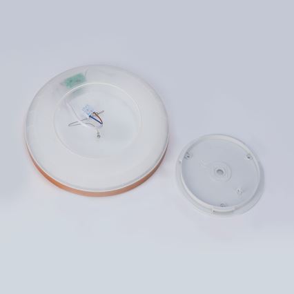 Brilagi - LED Koupelnové stropní svítidlo ULTRA SLIM LED/18W/230V pr. 30 cm rose gold IP54