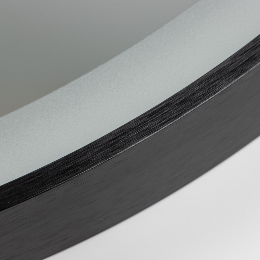 Brilagi - LED Koupelnové zrcadlo CANZO LED/25W/230V 50x80 cm černá IP44 CRI 90 stmívatelné + CCT