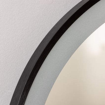 Brilagi - LED Koupelnové zrcadlo CANZO LED/25W/230V 50x80 cm černá IP44 CRI 90 stmívatelné + CCT