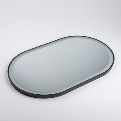 Brilagi - LED Koupelnové zrcadlo CANZO LED/25W/230V 50x80 cm černá IP44 CRI 90 stmívatelné + CCT