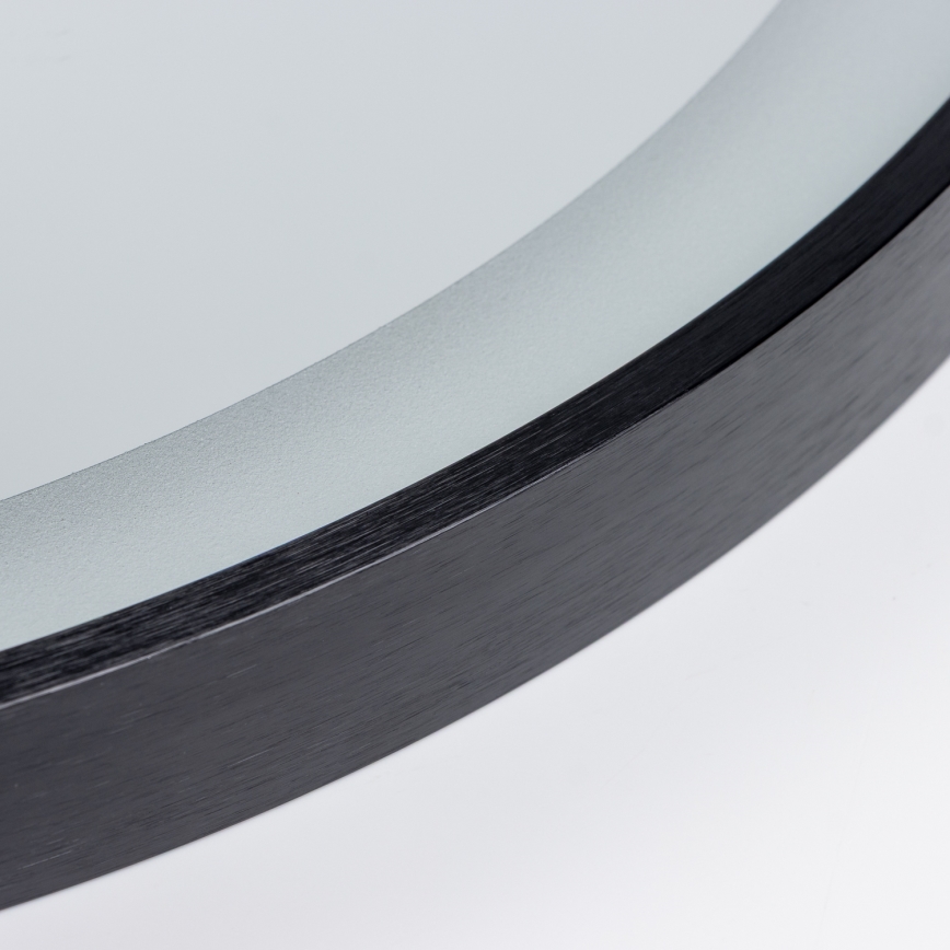 Brilagi - LED Koupelnové zrcadlo CANZO LED/25W/230V 50x80 cm černá IP44 CRI 90 stmívatelné + CCT