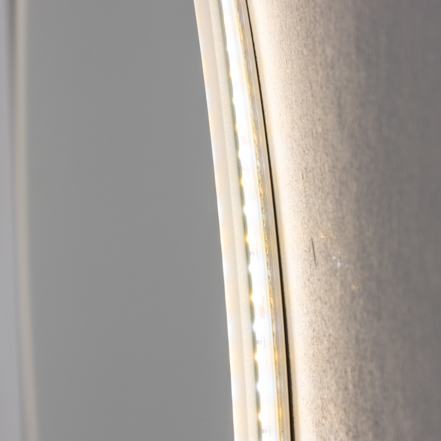 Brilagi - LED Koupelnové zrcadlo CUNEO LED/19W/230V pr. 60 cm IP44 CRI 90 stmívatelné + CCT