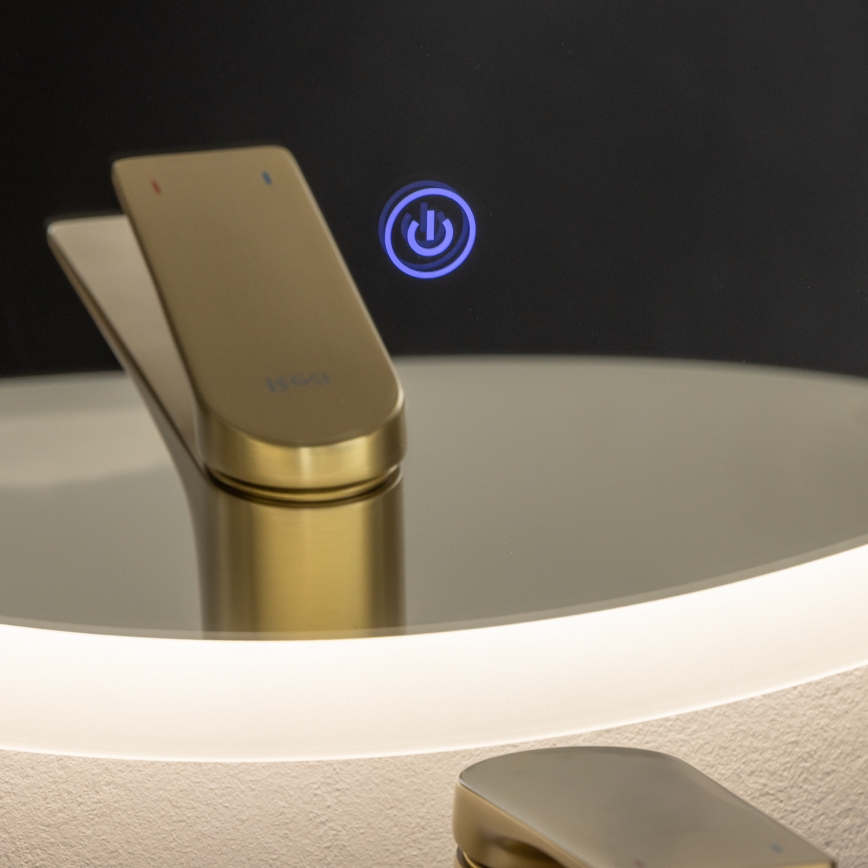 Brilagi - LED Koupelnové zrcadlo CUNEO LED/25W/230V pr. 80 cm IP44 CRI 90 stmívatelné + CCT