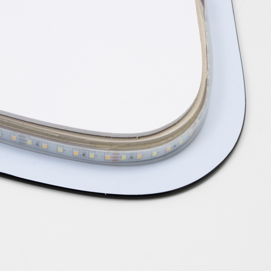 Brilagi - LED Koupelnové zrcadlo GOCCIA LED/19W/230V 67x50 cm IP44 CRI 90 stmívatelné + CCT