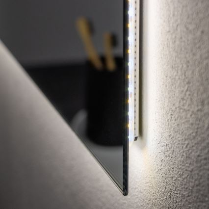 Brilagi - LED Koupelnové zrcadlo LUCE LED/28W/230V 60x80 cm IP44 CRI 90 stmívatelné + CCT