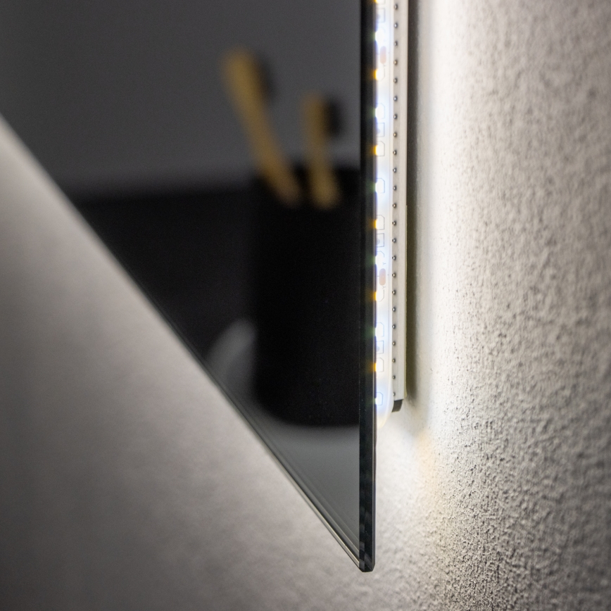 Brilagi - LED Koupelnové zrcadlo LUCE LED/28W/230V 60x80 cm IP44 CRI 90 stmívatelné + CCT