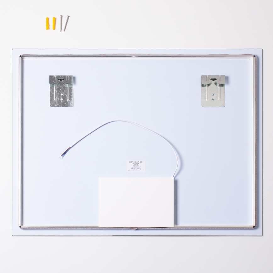 Brilagi - LED Koupelnové zrcadlo LUCE LED/28W/230V 60x80 cm IP44 CRI 90 stmívatelné + CCT