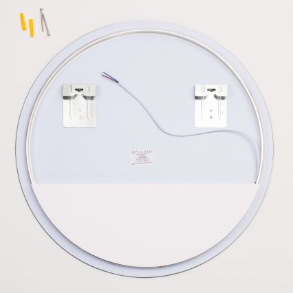 Brilagi - LED Koupelnové zrcadlo LUNA LED/19W/230V pr. 60 cm IP44 CRI 90 stmívatelné + CCT