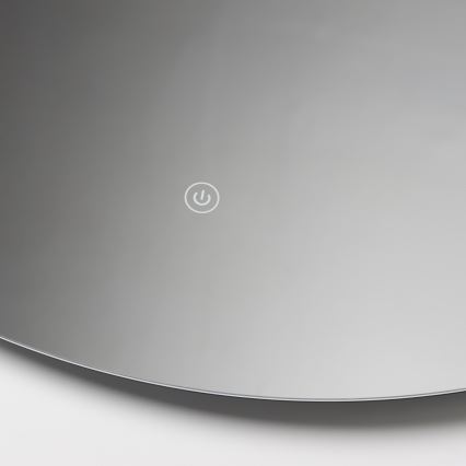 Brilagi - LED Koupelnové zrcadlo LUNA LED/26W/230V pr. 80 cm IP44 CRI 90 stmívatelné + CCT