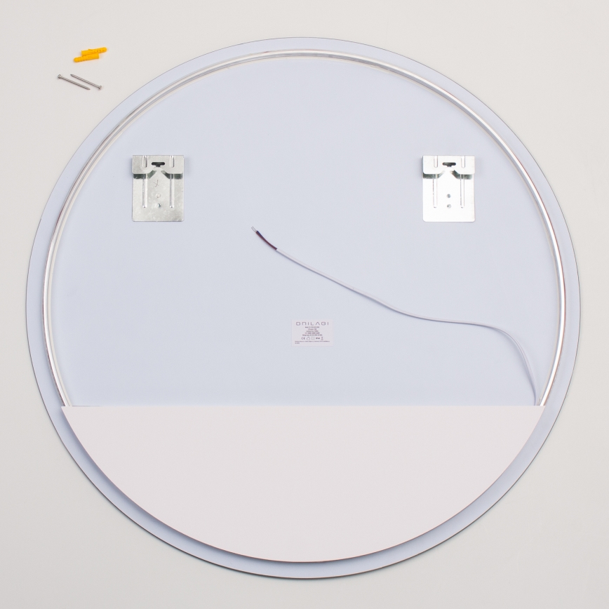 Brilagi - LED Koupelnové zrcadlo LUNA LED/26W/230V pr. 80 cm IP44 CRI 90 stmívatelné + CCT