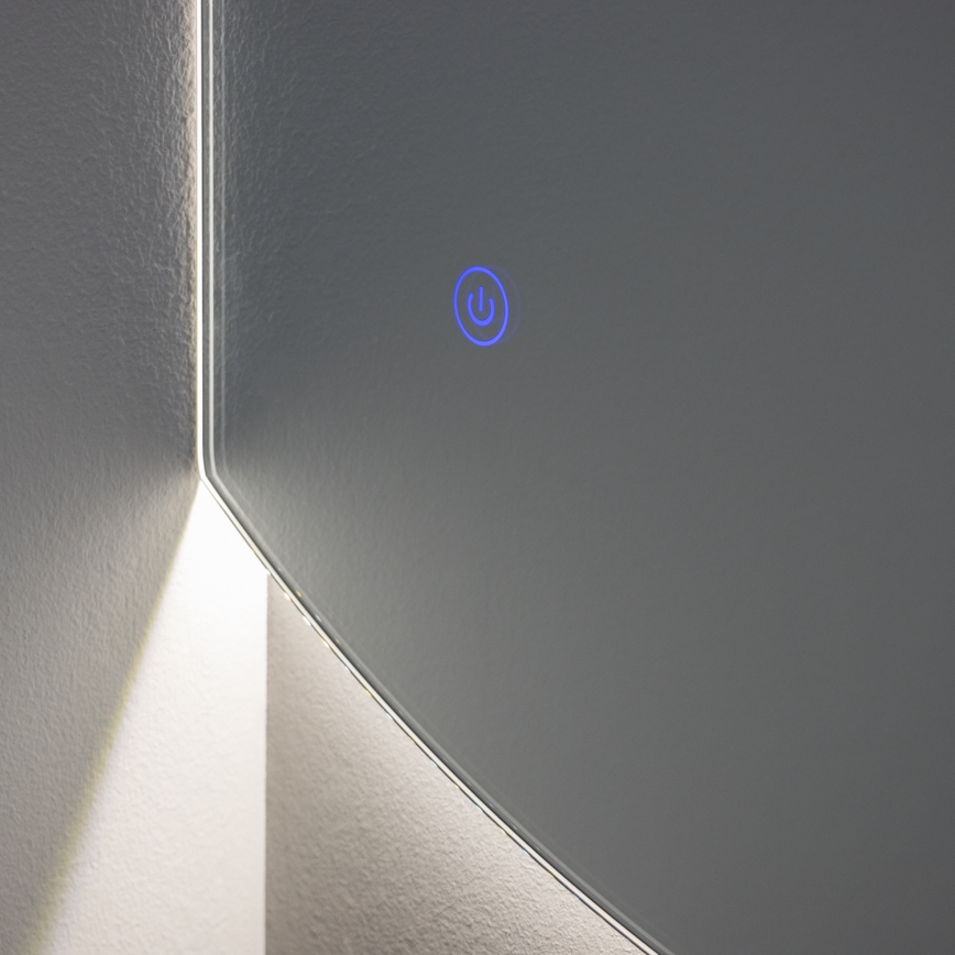 Brilagi - LED Koupelnové zrcadlo MEZZO LED/25W/230V 80x70 cm IP44 CRI 90 stmívatelné + CCT