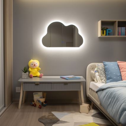 Brilagi - LED Koupelnové zrcadlo NUVOLA LED/19W/230V 37x60 cm IP44 CRI 90 stmívatelné + CCT