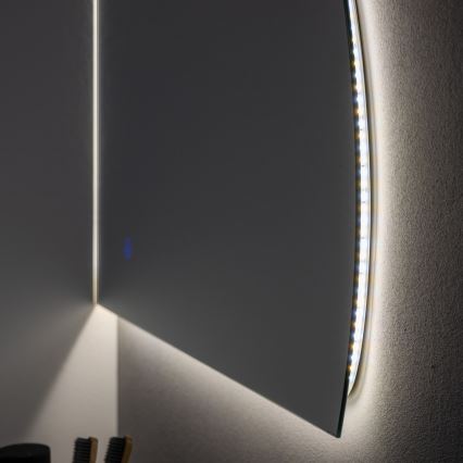 Brilagi - LED Koupelnové zrcadlo QUARTIERE LED/18W/230V 50x55 cm IP44 CRI 90 stmívatelné + CCT
